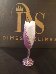 Champagne Flute with Custom Text